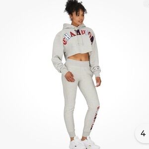 Champion Sweatsuit XS Bottoms M Top Co Ord Set